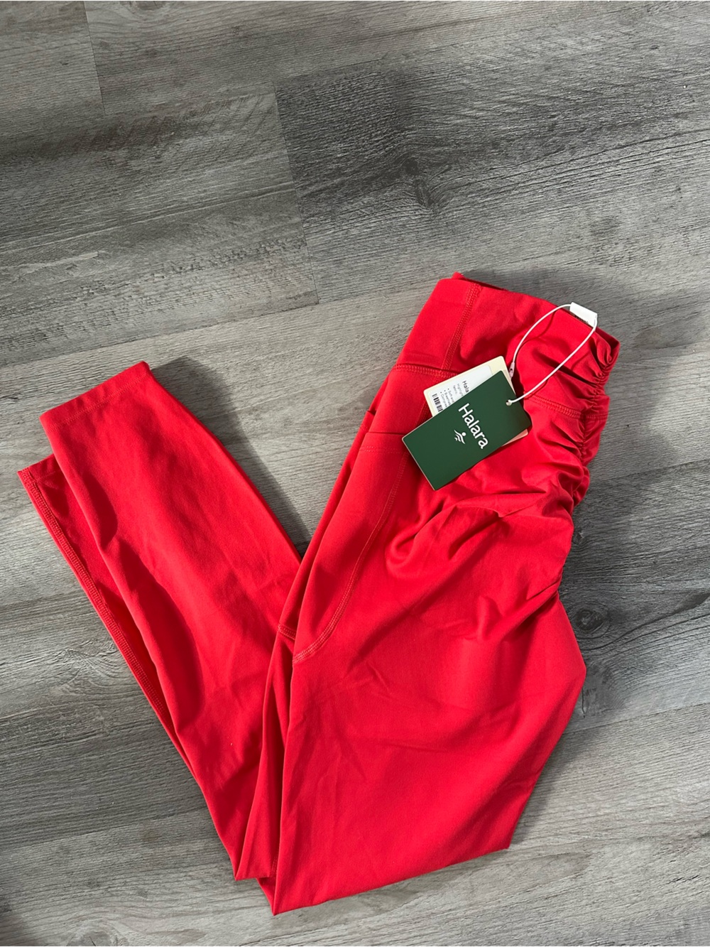 NWT Halara Red Ultra Sculpt BBL Leggings